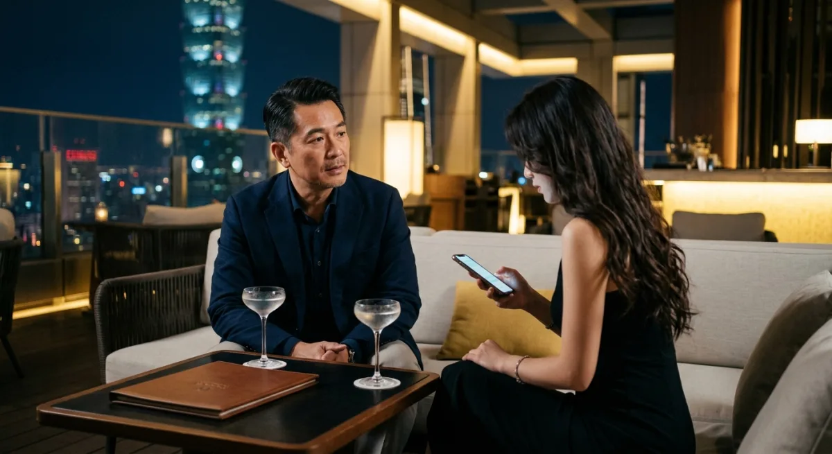 甜心關係相處情境示意圖